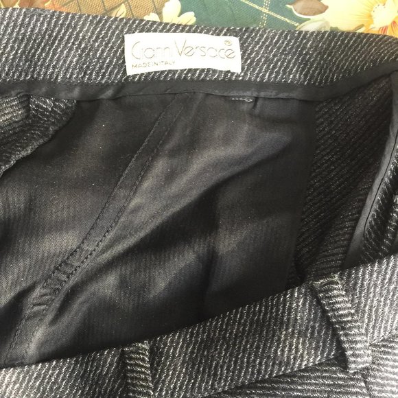 VERSACE wool pants for men - Picture 2 of 6